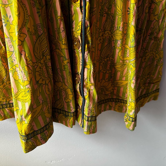 Matilda Jane Paint by Number Yellow Floral Dress Size 8 - Picture 3 of 10